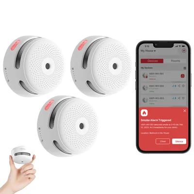XS01-WX akıllı Wi-Fi duman dedektörü — görsel 5
